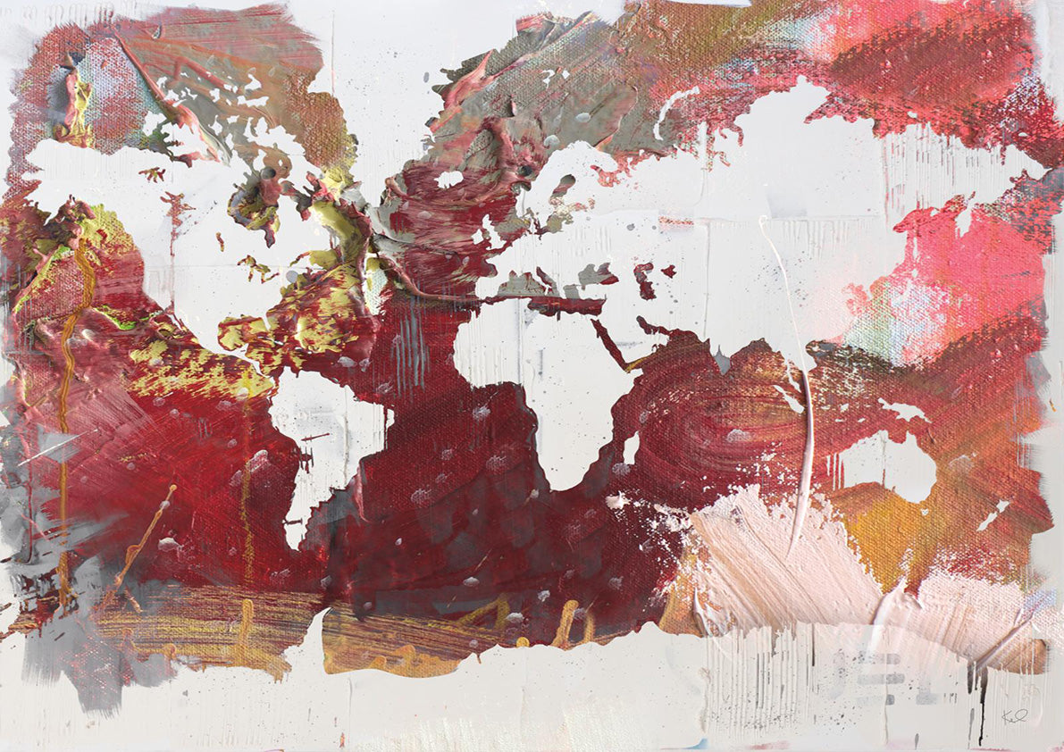 Earthen Map Of The World