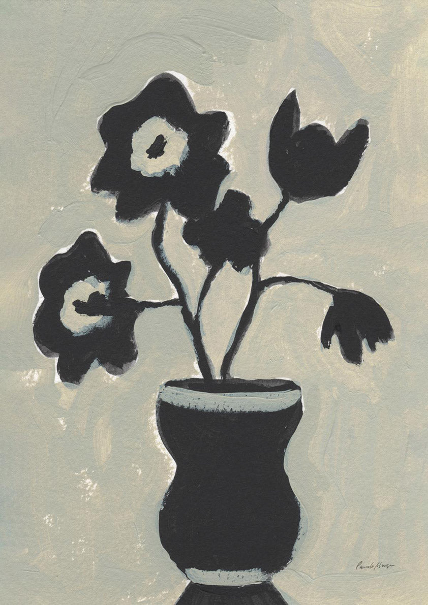 Little Black Floral