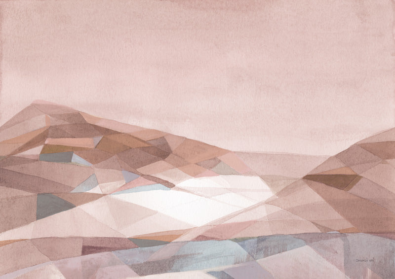 Warm Geometric Mountain