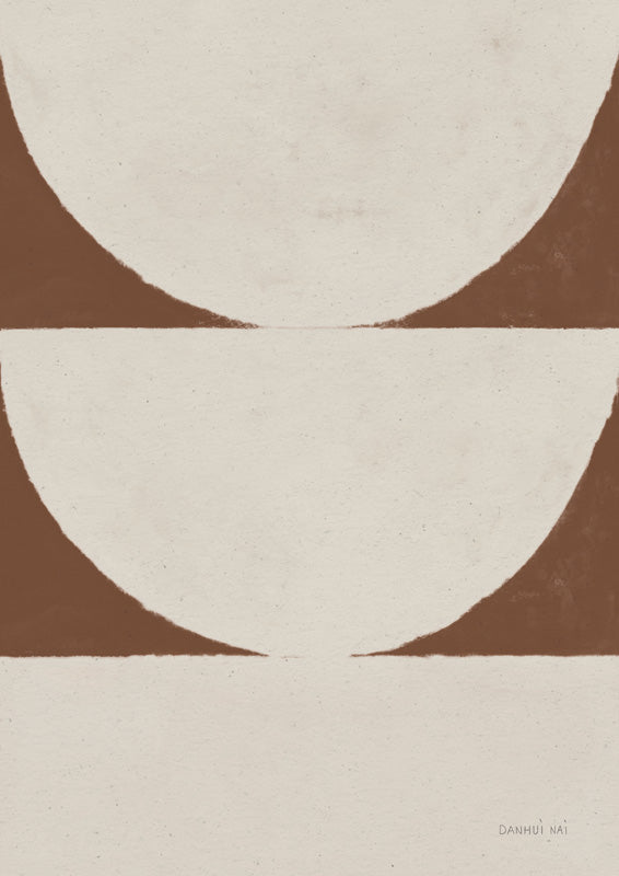 Elegant Balance I Walnut Brown