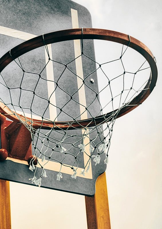 Vintage Basketball Hoop