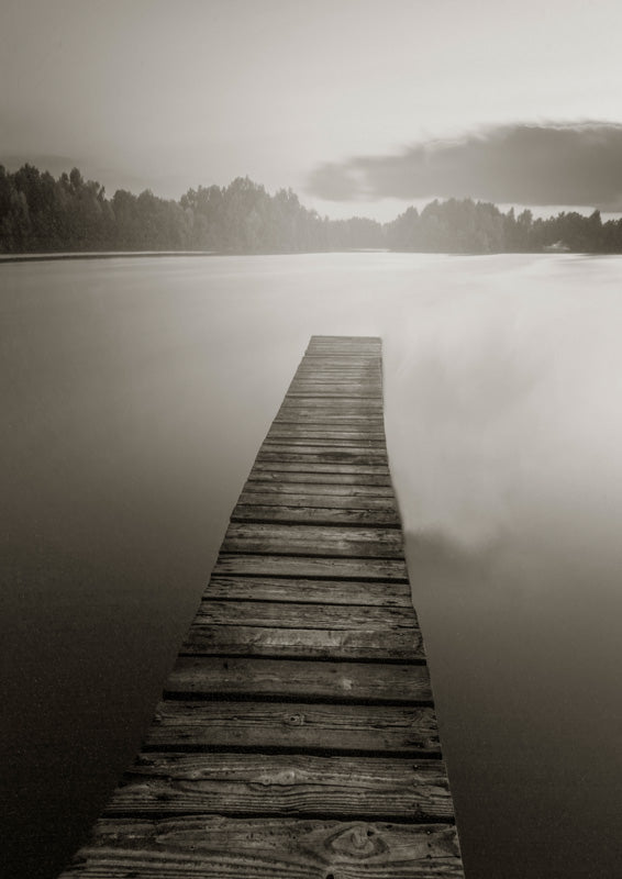 At The Dock Sepia