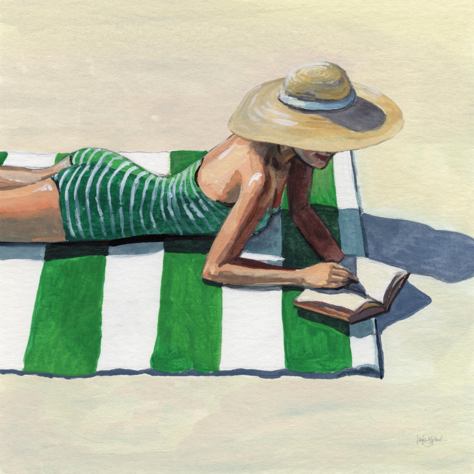 Reading At The Beach
