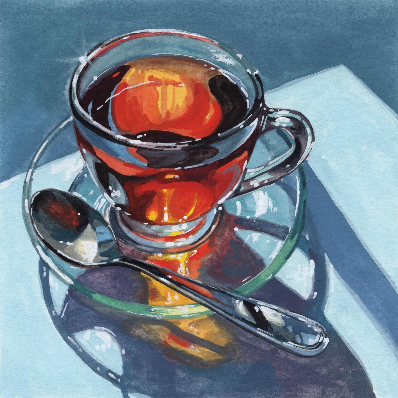 Clear Teacup Morning Light