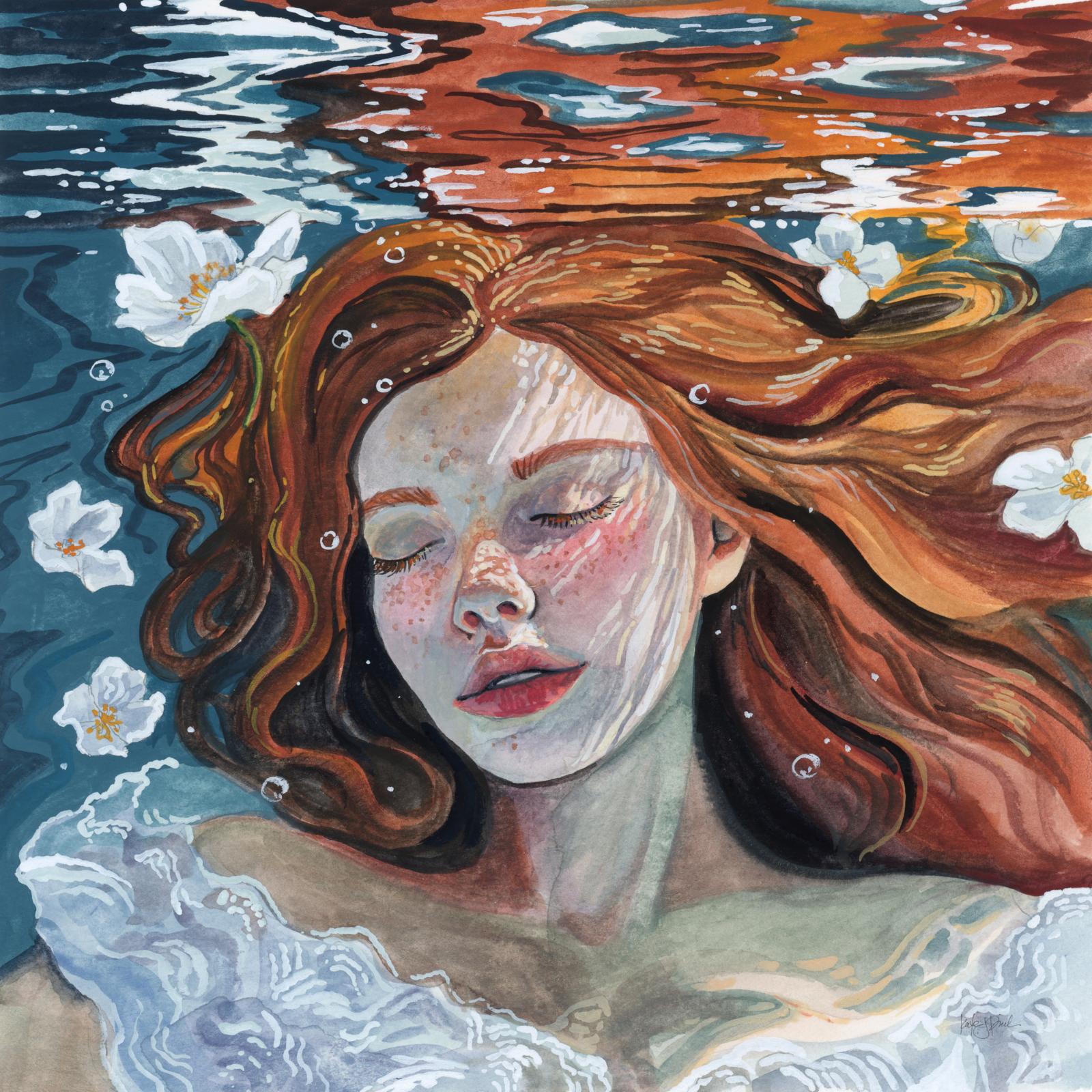 Ophelia Underwater