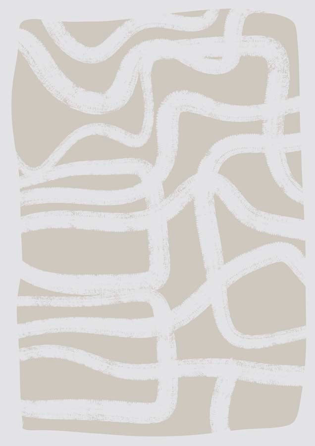 Beige Abstract 1