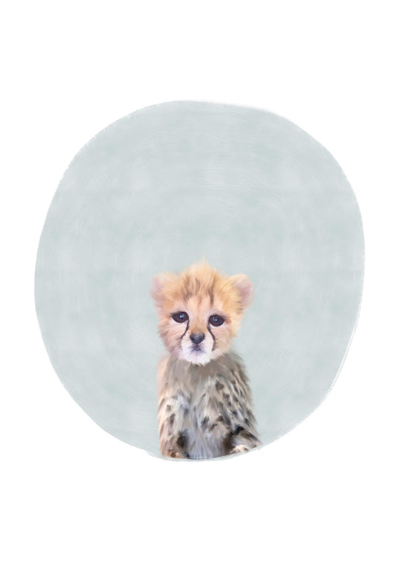 Baby Cheetah Circle