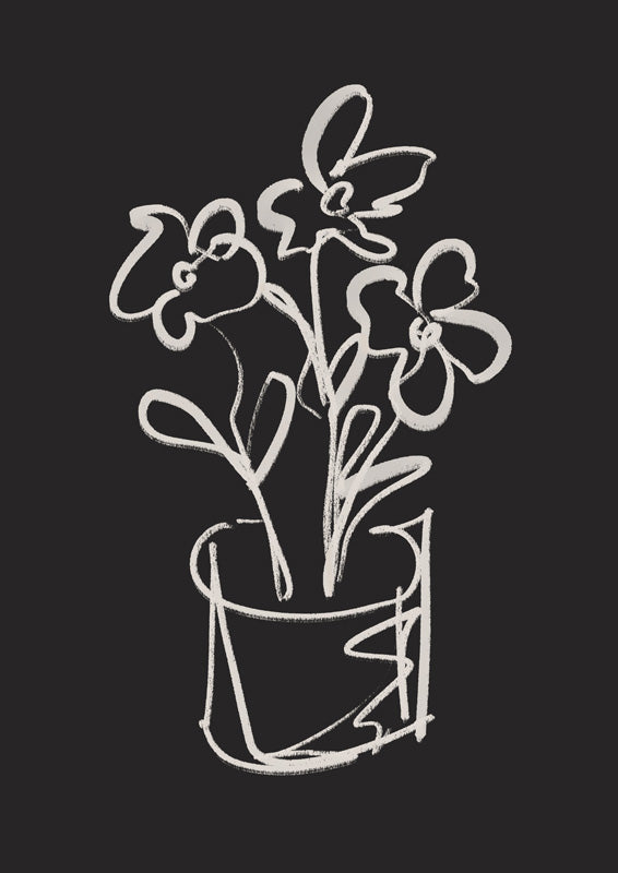 Still Life Peonies In A Vase