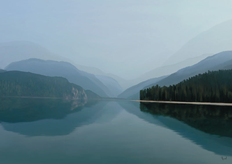 Reflection Series Azure Lake